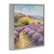 Stupell Industries Lavender Field Hills Framed Giclee, design by LSR Creative Studio